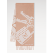 LV Lock and Keys Scarf 