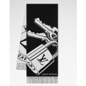 LV Lock and Keys Scarf 