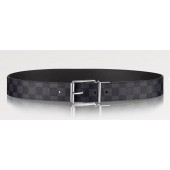 M9156V Damier Print 40MM Reversible