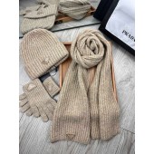 Prada Set von Kaschmir Scalp / Cappello / Guanti