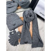 Prada Set von Kaschmir Scalp / Cappello / Guanti