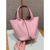 Borsa Hermes Picotin Lock 18/22-Rose Sakura