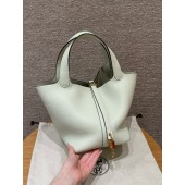 Borsa Hermes Picotin Lock 18/22-Vert Fizz