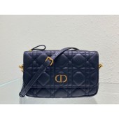 Christian Dior Caro Pouch on Chain -Black 