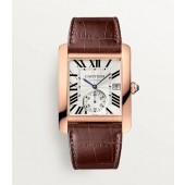 Swiss Orologio Tank De Cartier,meccanico, Grande 