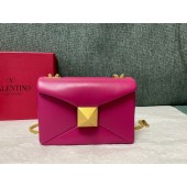 Valentino One Stud Nappa Bag with Chain