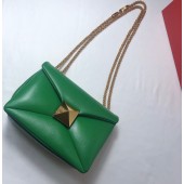 Valentino One Stud Nappa Bag with Chain