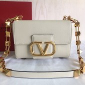 Valentino Stud Sign Shoulder Bag  