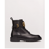 Valentino Vlogo Calfskin Ankle Boot, Size 35-41