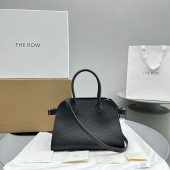 The Row Soft Margaux 10 Bag in Grained leather