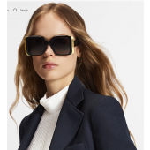 Z1664 LV Moon Square Sunglasses