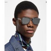 Z2610U LV Super Vision Metal Square Sunglasses