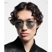   LV Super Vision Metal Round Sunglasses