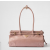 Prada SoftLux Medium Leather Tote-Lily Pink
