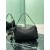 Prada Aimée medium leather shoulder bag-Black