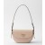 Prada Arqué leather shoulder bag with flap