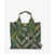 Burberry Mini Check Knitted Tote- Ivy