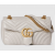 Gucci GG marmont Small Shoulder Bag- Light Grey leather 