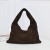 Bottega Veneta Small Hop Shoulder Bag in Smooth suede-Fondant