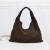 Bottega Veneta Large Hop Shoulder Bag in smooth suede-Fondant