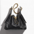 Chanel 25 Small handbag -Black Caviar leather 