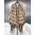 Burberry Classic Check Wool Cape 