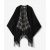 Burberry Reversible Check Wool Cape 