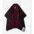 Burberry Reversible Check Wool Hooded Cape 