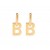 Balenciaga B Chain Earrings