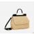 Authentic quality- Dolce Gabbana Large Sicily Handbag in crochet raffia and python skin