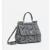 Authentic quality- Dolce Gabbana Medium Sicily Handbag  in python skin-Light blue
