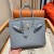 Hermes Birkin35 in Togo Leather -Linen blue