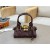 Borsa piccola Chloe Paddington-Grenat