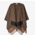Fendi Wool and Cashmere FF Poncho