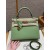 Hermes Kelly 25 / 28  in Epsom Leather-Vert Criquent