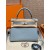 Hermes Kelly 25 / 28  in togo leather-Blue lin