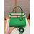 Hermes Kelly 25 / 28  in togo leather-Bambou