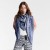 LV Lock and Go denim Shawl 