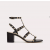 Valentino Rockstud Calfskin sandal 6cm, Size 35-41