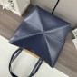 Loewe Medium Puzzle Fold Tote -deep blue