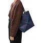 Loewe Medium Puzzle Fold Tote -deep blue