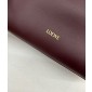 Loewe Medium Madrid bag in supple calfskin-Burgundy