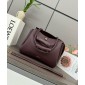 Loewe Medium Madrid bag in supple calfskin-Burgundy