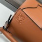 Loewe Small Puzzle in Classic Calfskin -Brown