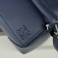 Loewe Large Puzzle bag in Classic calfskin-dark blue