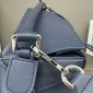 Loewe Large Puzzle bag in Classic calfskin-dark blue