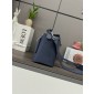 Loewe Large Puzzle bag in Classic calfskin-dark blue