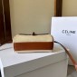 Celine Mini Soft 16 in textile and  Calfskin 