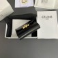Celine Triomphe Portafoglio piccolo-Black