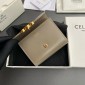 Celine Triomphe Portafoglio piccolo-Taupe